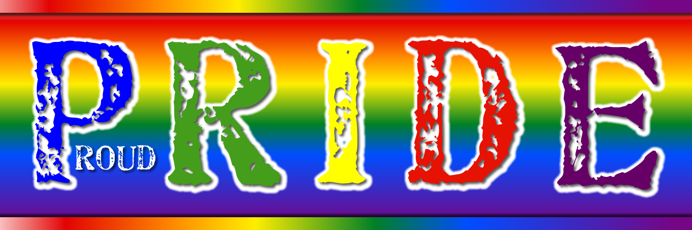 Gay Pride Vinyl Sticker, Window Cling or Magnet in UV Laminate Coating