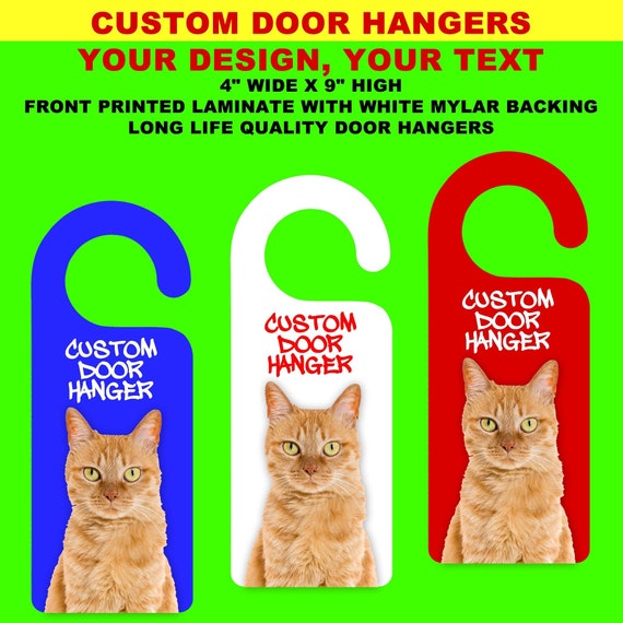 Custom Door Hanger