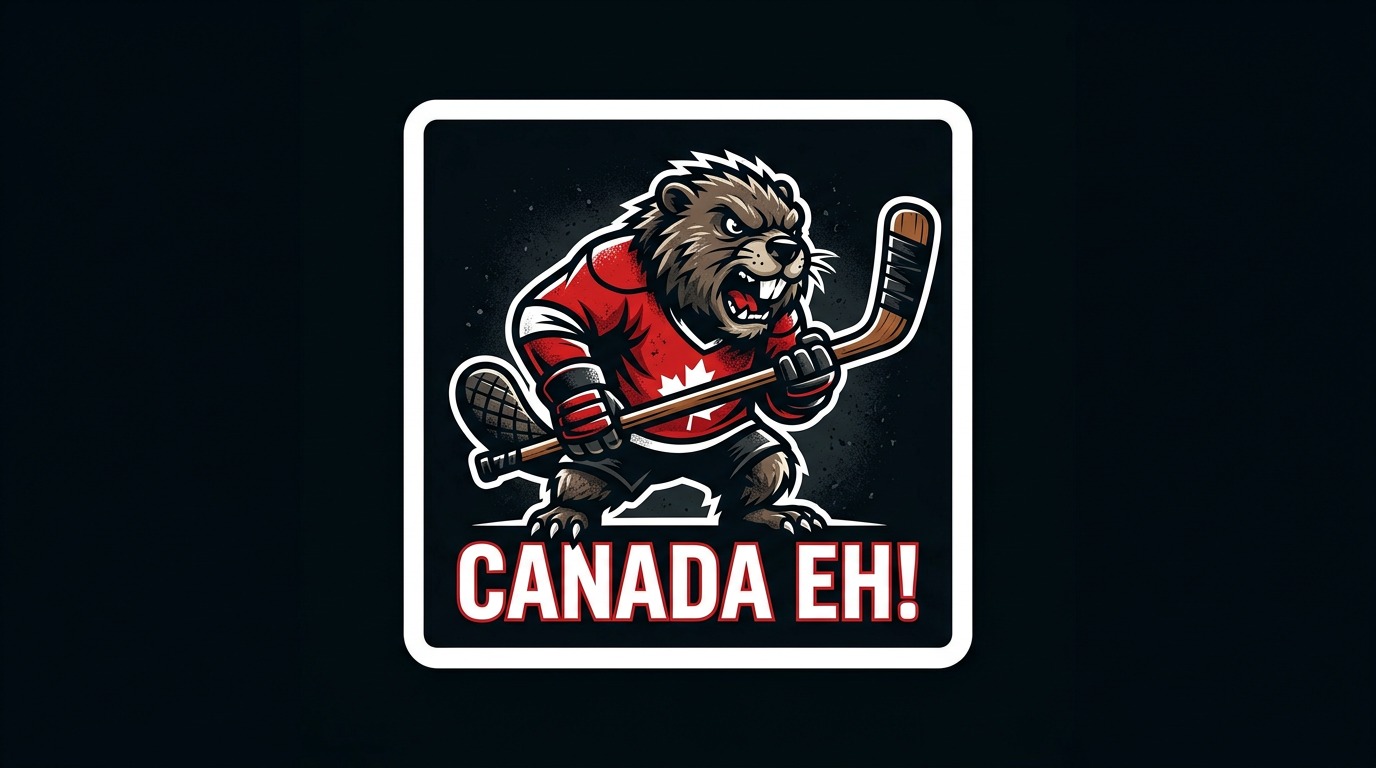 Canada Eh  Vinyl Bumper Sticker  Window Cling or Bumper Sticker Magnet in UV Laminate Coating
