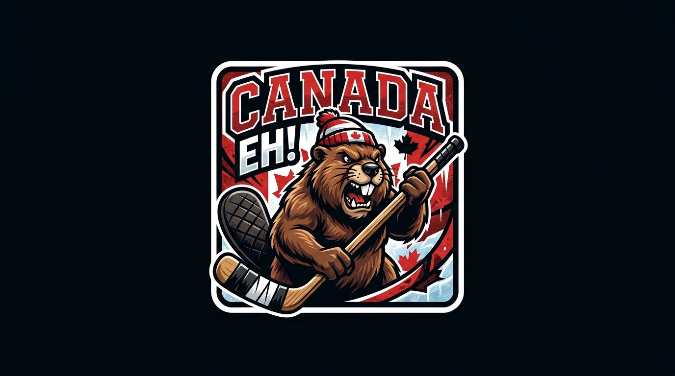 Canada Eh  Vinyl Bumper Sticker  Window Cling or Bumper Sticker Magnet in UV Laminate Coating