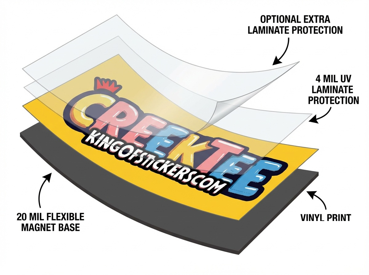 Bumper Sticker Materials